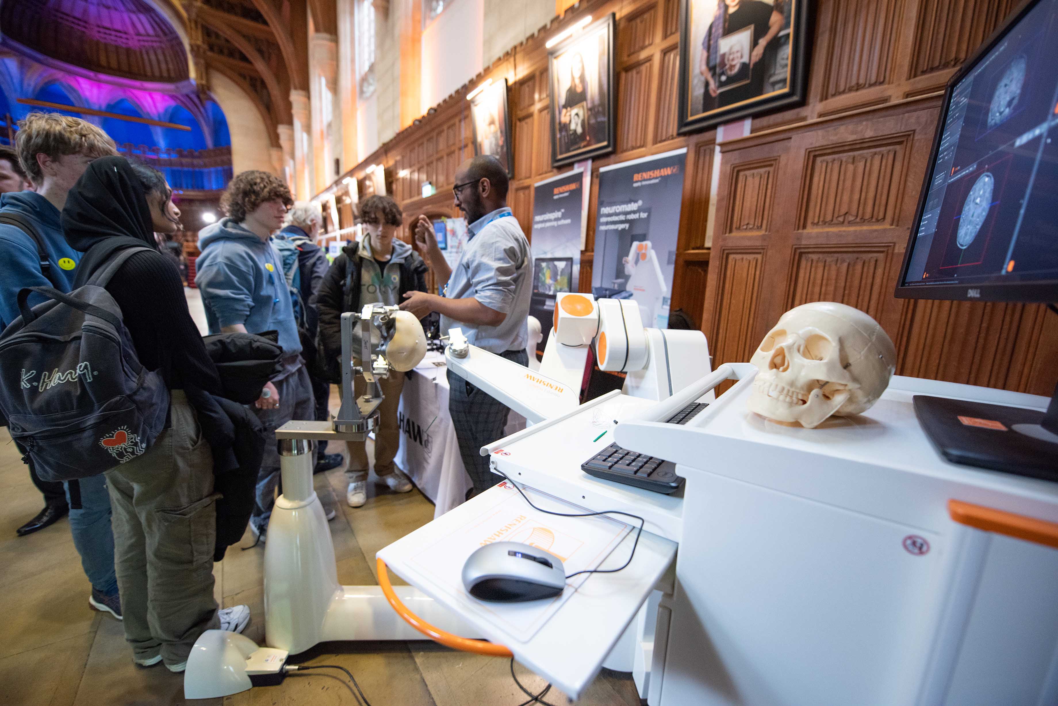 Neurosurgery exhibition